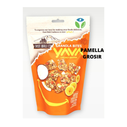 

East Bali Cashews - EBC- 125gr - Yava Granola Bites Coconut Banana