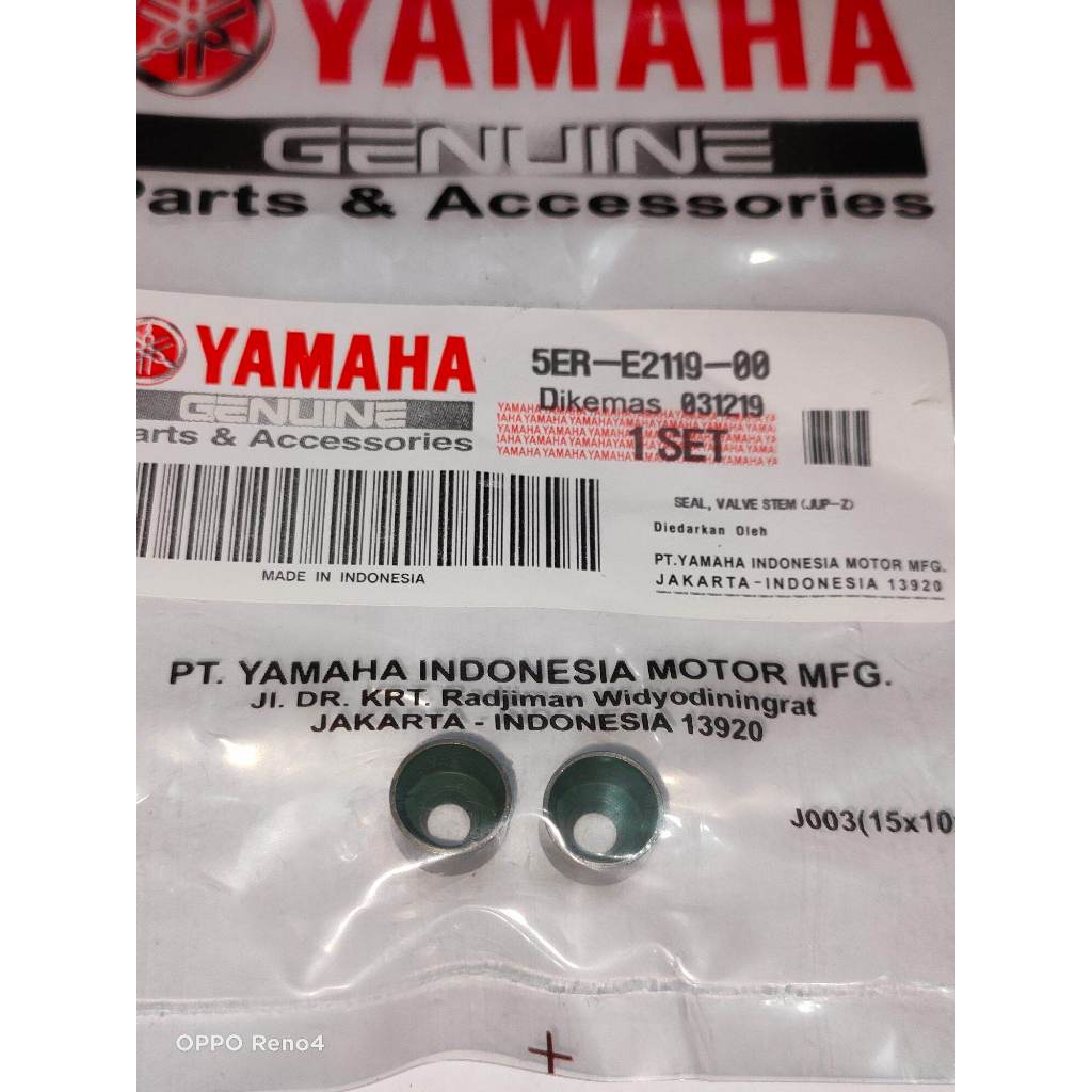 JUAL PART seal klep jupiter z 5ER original harga 1 set