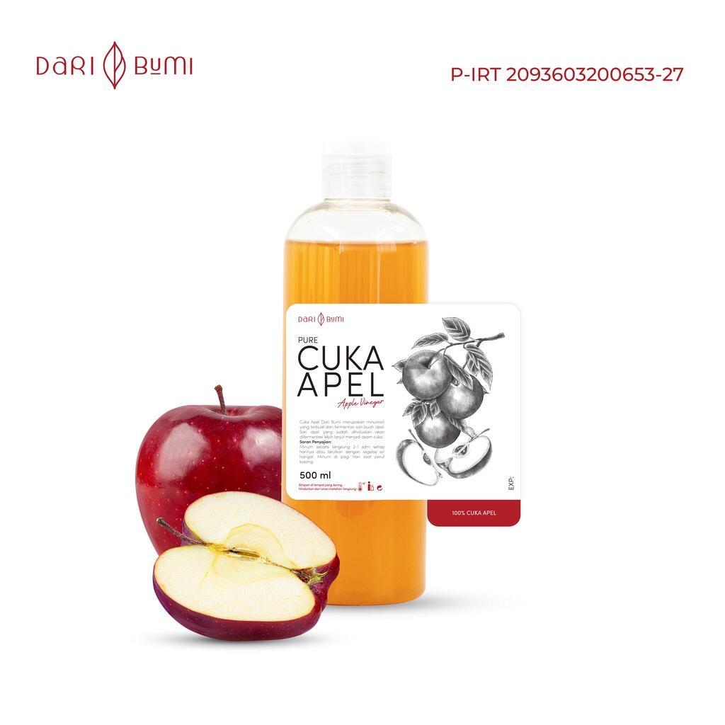 

Cuka Apel 500 Ml Dari Bumi Asli Minuman Diet Premium Pure Original