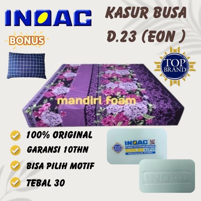Kasur Busa Inoac Tebal 30 Garansi 10Tahun Kasur Inoac / Inoac Tebal 30cm Kasur Busa  Inoac EON d23