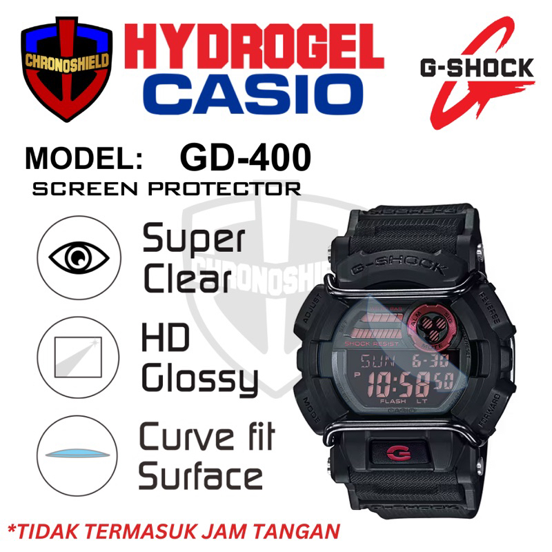 Antigores Jam Tangan Casio G-Shock GD400 HYDROGEL