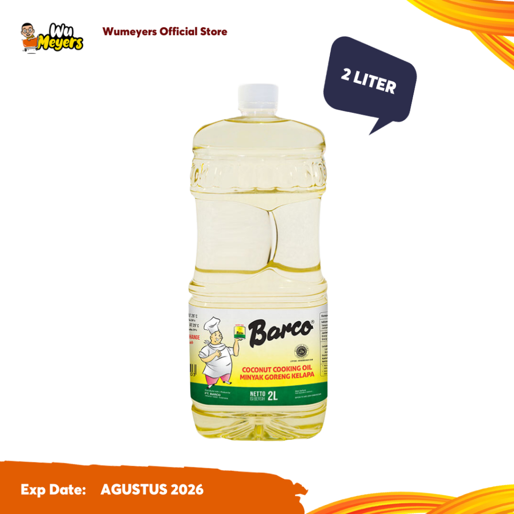 

Barco Minyak Goreng Kelapa Botol 2 Liter