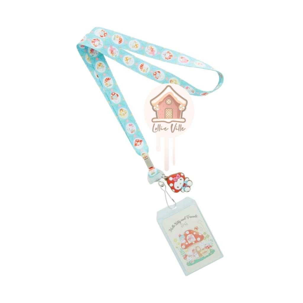 

Sanrio Hello Kitty & Friends Mushroom Lanyard