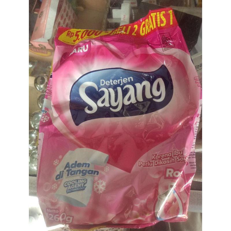 DETERGENT BUBUK SAYANG 260gr