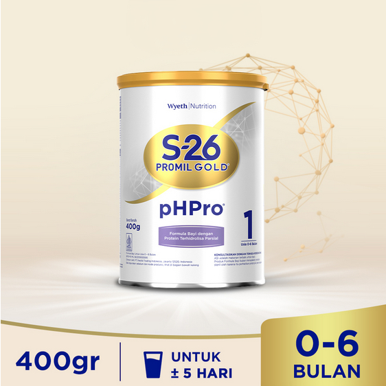 S26 PROMIL pHPro 400 G PROMIL GOLD TAHAP 1 SUSU BAYI S26 PHPRO KALENG