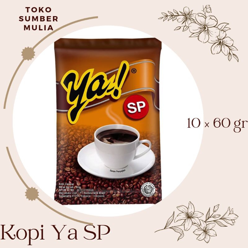 

Kopi Ya SP 60 gram Renceng