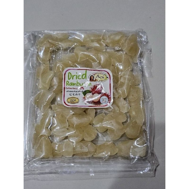 READY AOI Dried Rambutan / Manisan Rambutan Thailand