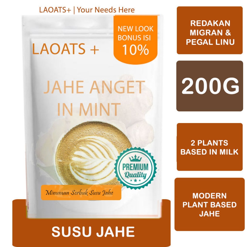 

Jahe Bubuk Laoats (200G)