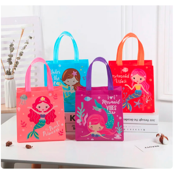 

6 PCS TAS SOUVENIR Goodie Bag Happy Birthday Natal