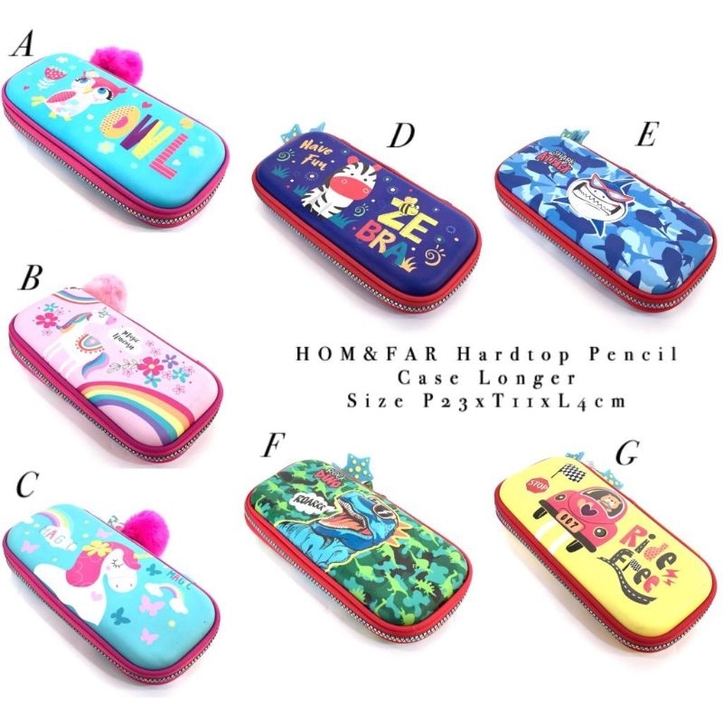 

Tempat Pinsil H&F Hardtop Pencil Case Longer