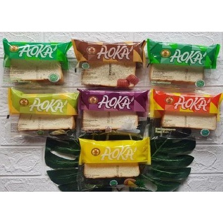 Roti Aoka Panggang Lembut Viral All Variant 7 Rasa Satuan/Eceran/Grosiran