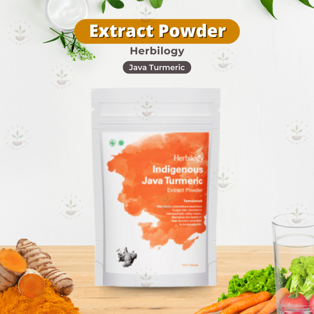 

HERBILOGY Java Turmeric Extract Powder (Temulawak) 100g