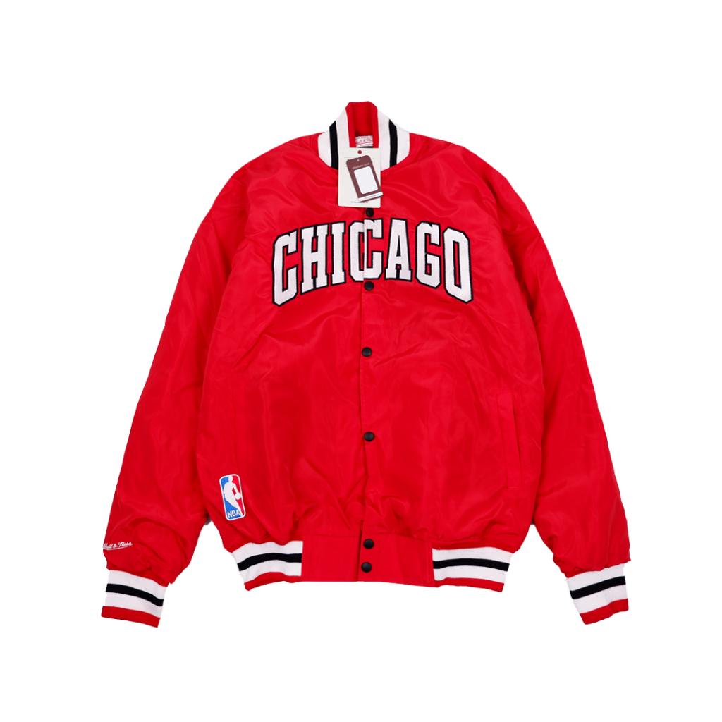 VARSITY CHICAGO BULLS ARM RED NBA TEAM PREMIUM ORIGINAL 1:1 NBA MLB HEAVY WEIGHT