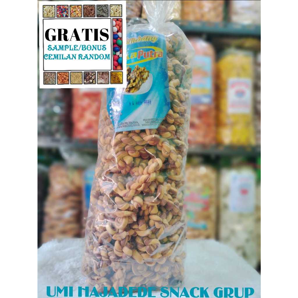 

(GRATIS BONUS) CEMILAN 1KG KUE TAMBANG//UNTIR UNTIR