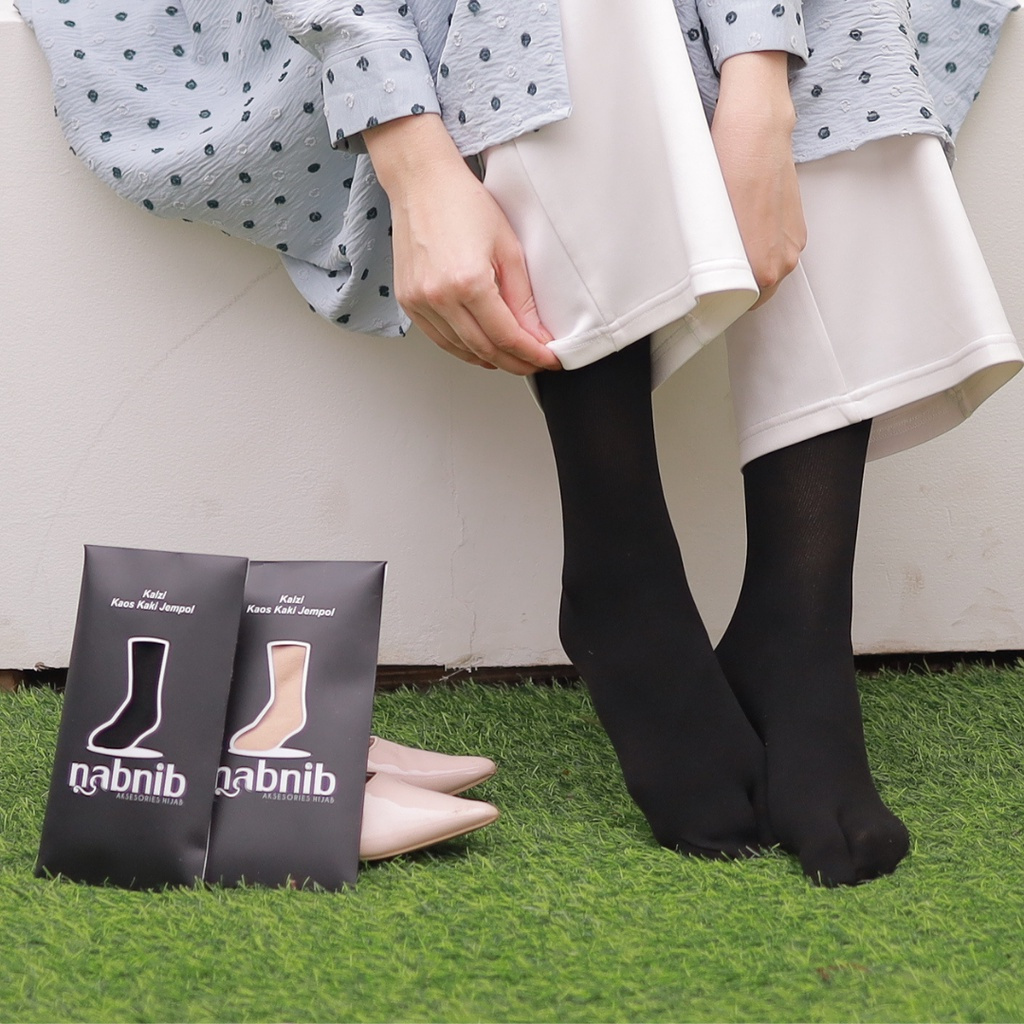 Kaos kaki jempol muslimah remaja dewasa/Kaus kaki wanita bahan katun premium tebal