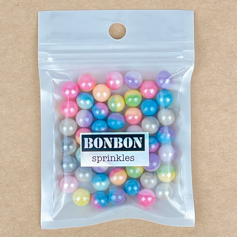 

Sprinkle Mutiara Mix rainbow Hiasan cake mermaid bunglon colorful 20gram