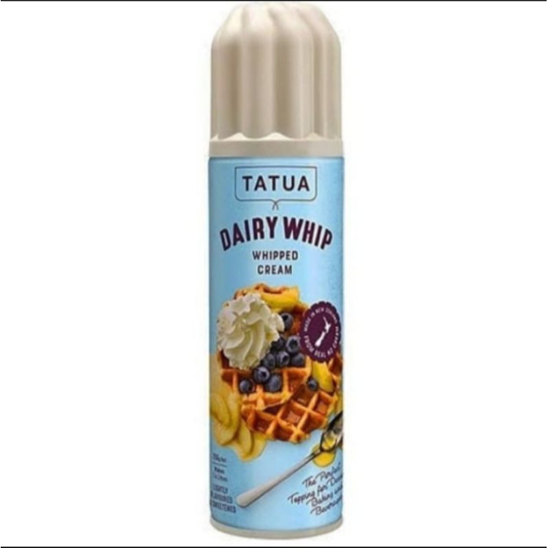 Tatua Dairy Whip Whipped Cream Aerosol 250 gr