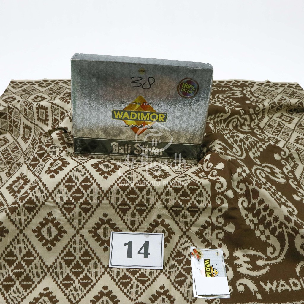 Sarung Wadimor Motif Bali Silver