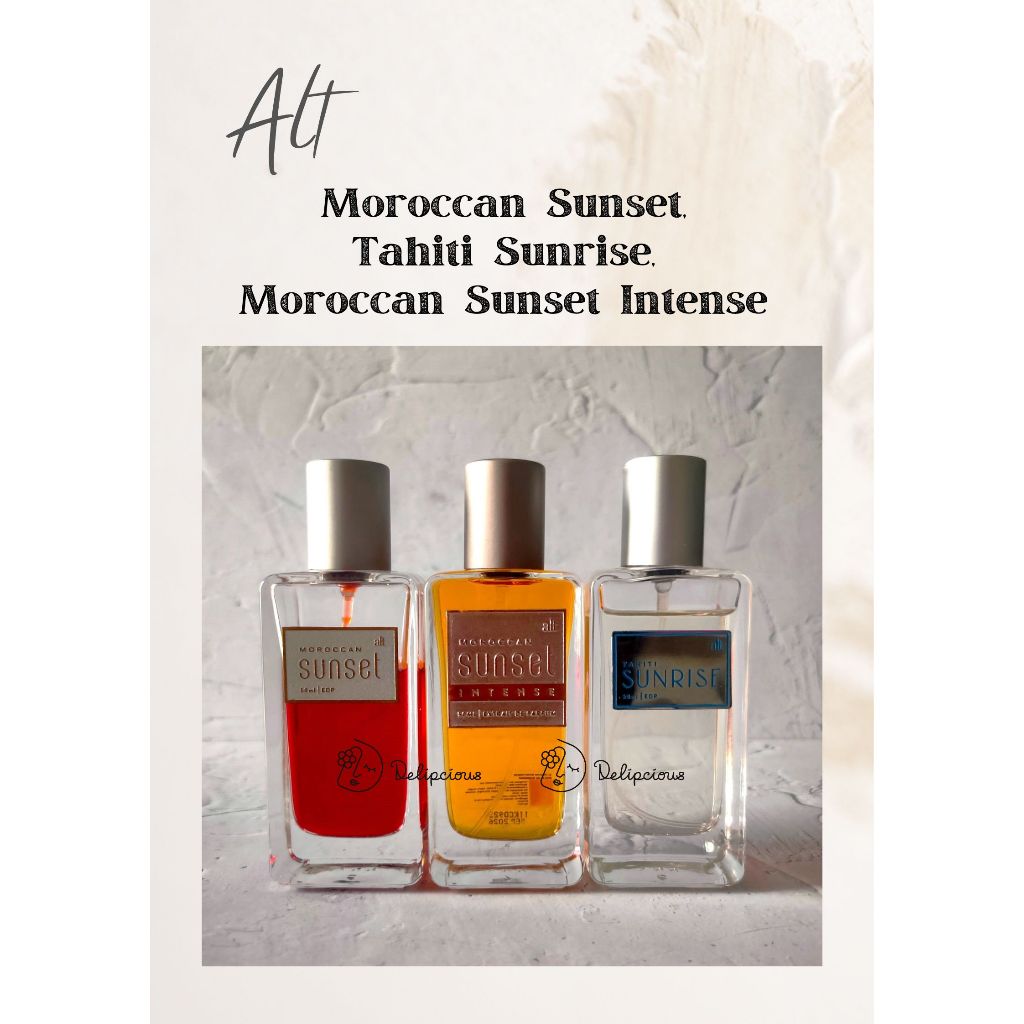 Decant - Alt Perfumery - Moroccan Sunset Intense, Tahiti Sunrise