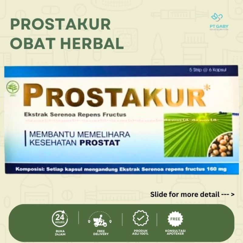 K24 BUKIT DARMO PROSTAKUR OBAT HERBAL UNTUK MEMBANTU MEMELIHARA KESEHATAN PROSTAT