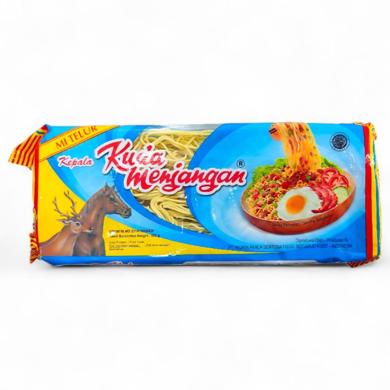 

Mie Telur Kuda Menjangan Bulat 200 Gr-Makanan-Toserba Gadjah-Ekonomis
