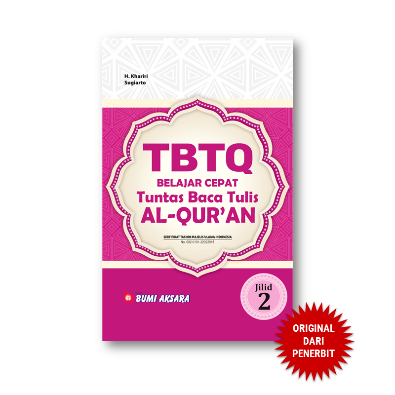 Bumi Aksara - TBTQ Jilid 2 Baca Tulis Al Qur'an
