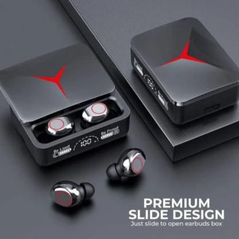 BATAM SHOPPING MALL (AUR) M90 TWS HEADSET BLUETOOTH / TWS GAMING M90 PRO HD LED DISPLAY / EARPHONE G