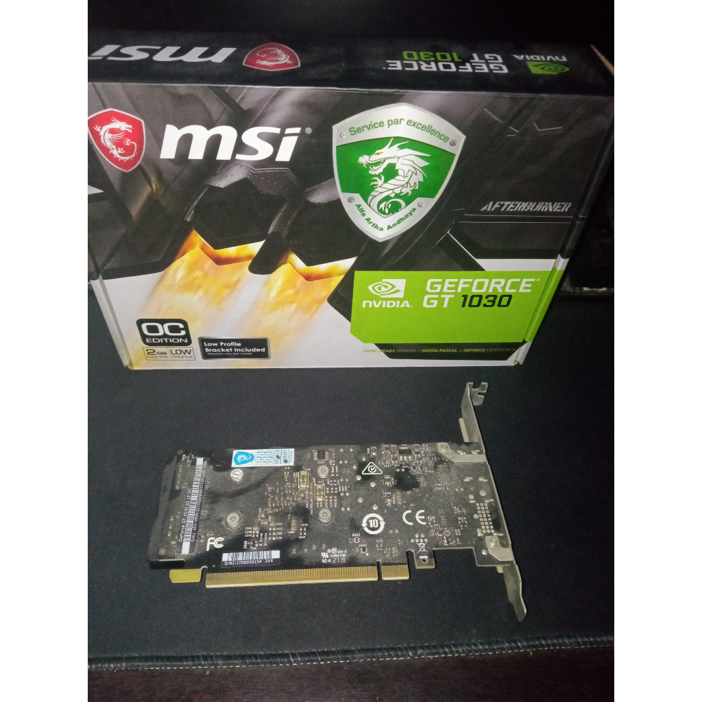 Nvidia GT 1030 2GB GDDR5 (BEKAS)