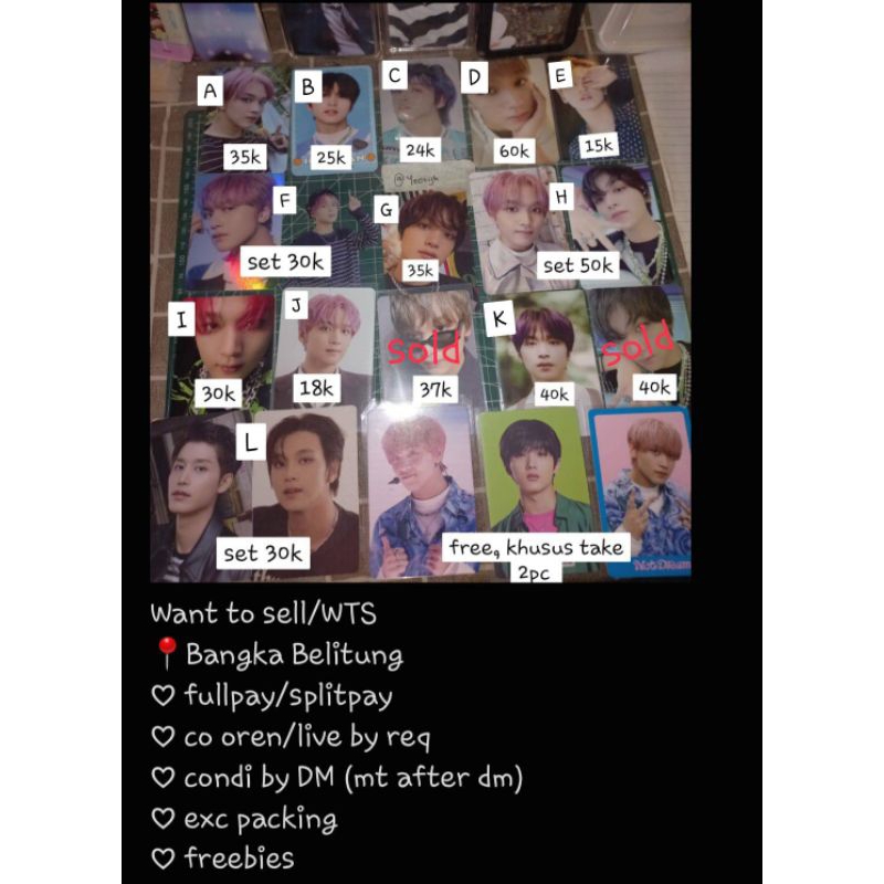 

WTS AAB HAECHAN MURCE KUY