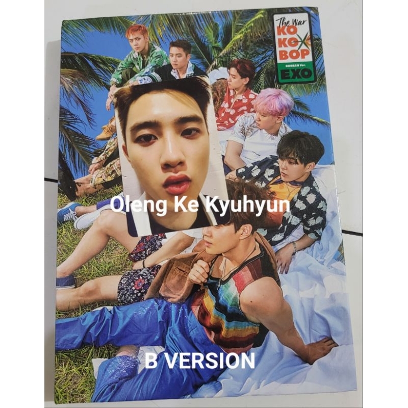 ALBUM EXO KOKOBOP KOKO BOP A VERSION PC KAI/ B VERSION PC DO KYUNGSO