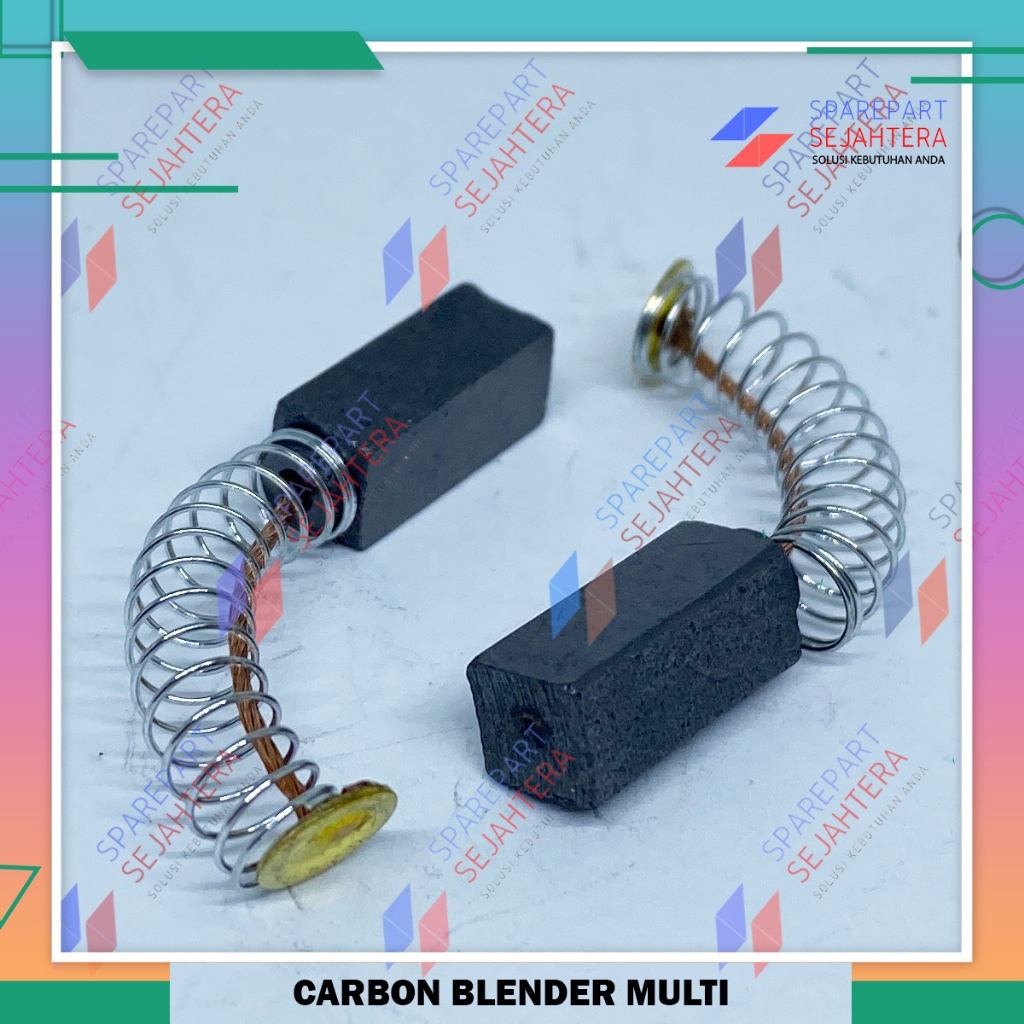 ARANG CARBON KARBON DINAMO BLENDER MULTI UNIVERSAL MIYAKO BRUSH BOSTEL PANAS PHILIPS COSMOS PANASONI