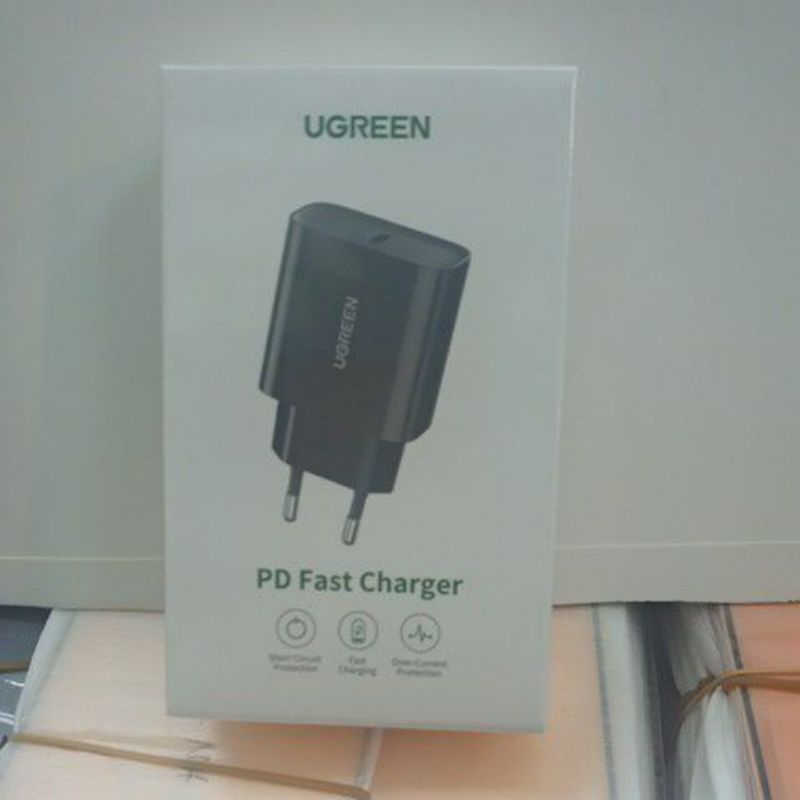 UGREEN kepala adaptor charger iphone type c 20W PD MFI
