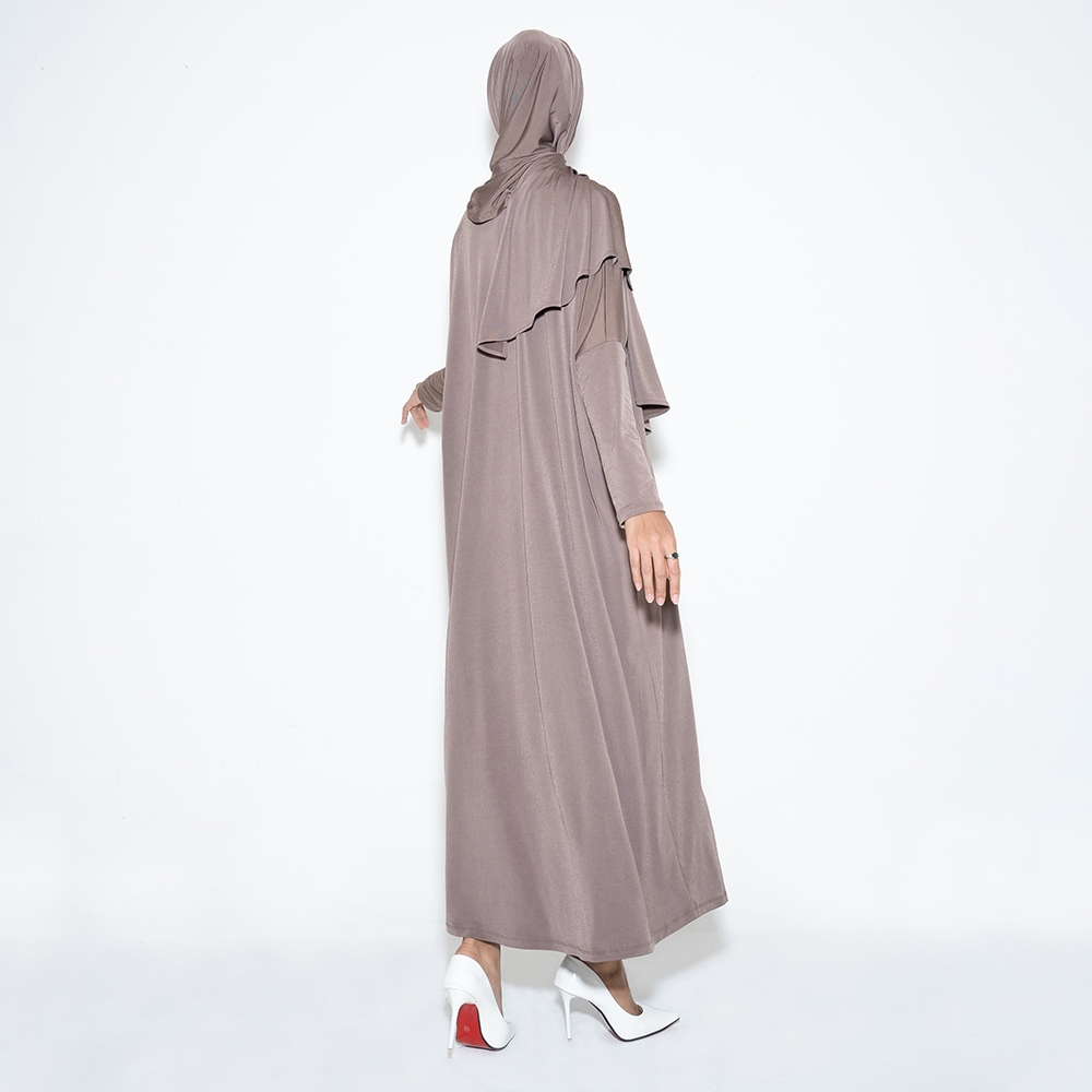 RB Hameeda - Sahar Batwing Dress Loose Jersey Dress Busui