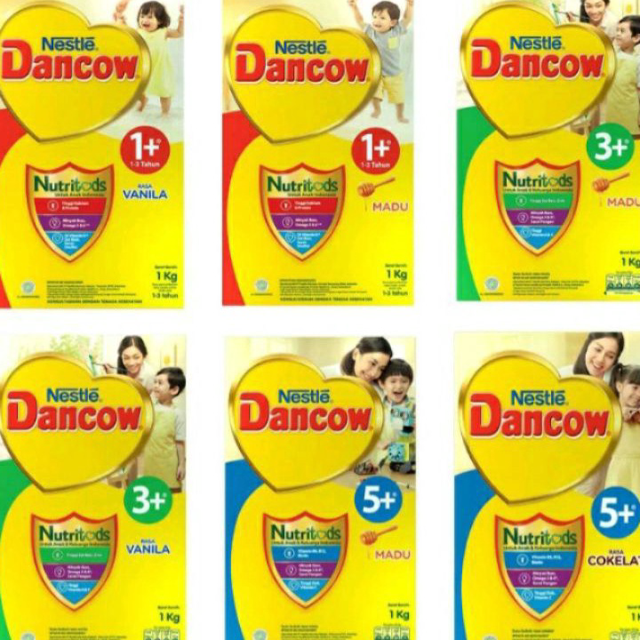 

JLYK6675 ORIGINAL% DANCOW 1+ 3+ 5+ VANILA MADU COKLAT 1KG