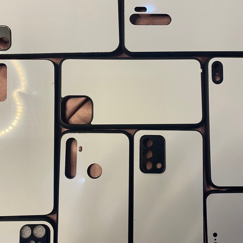 Case Xiaomi Realme Case Sublim Case Kosong Rubber TPU 2D untuk Keperluan Sublime Custome