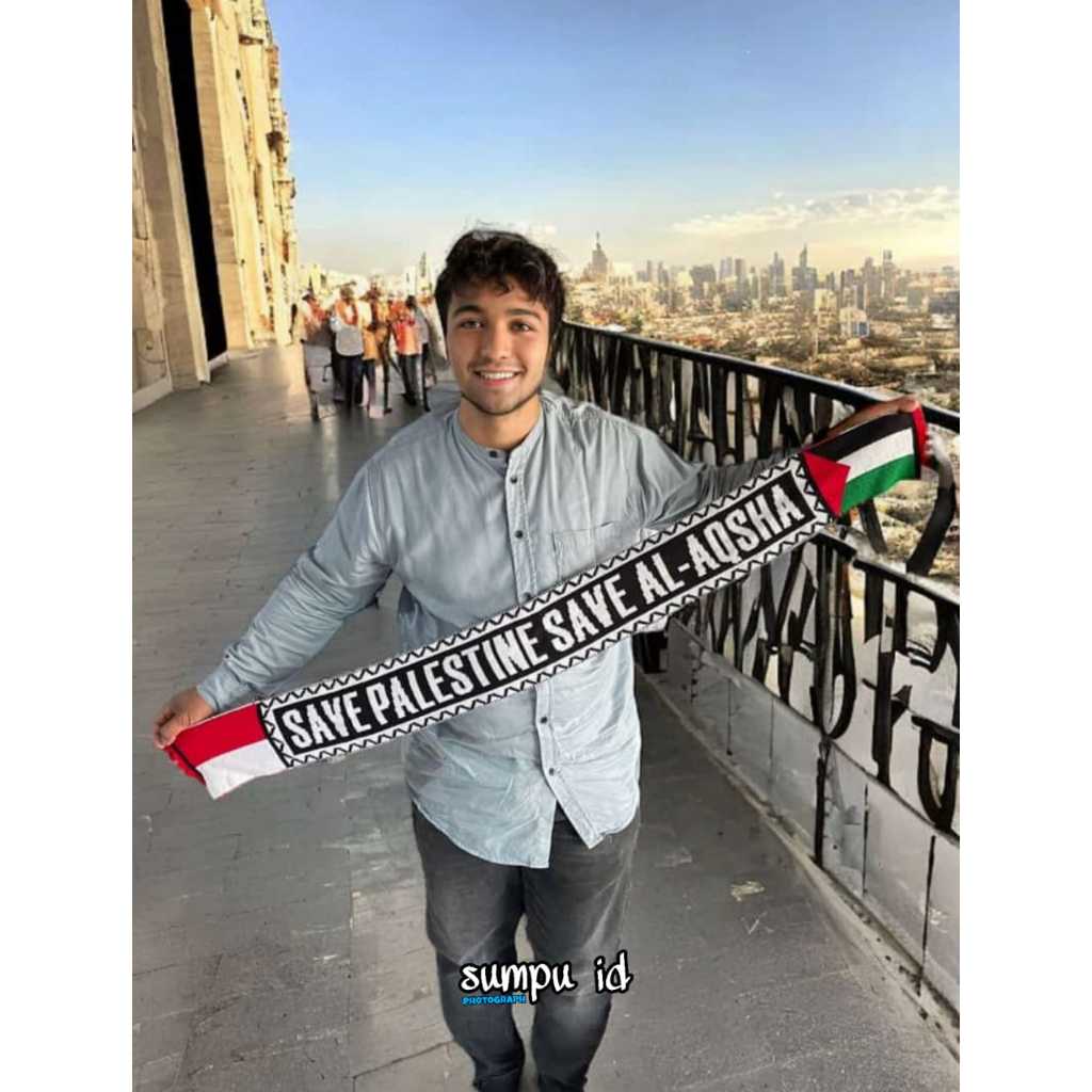 Syal Rajut Palestina / Syal Rajut komputer / Syal Palestine
