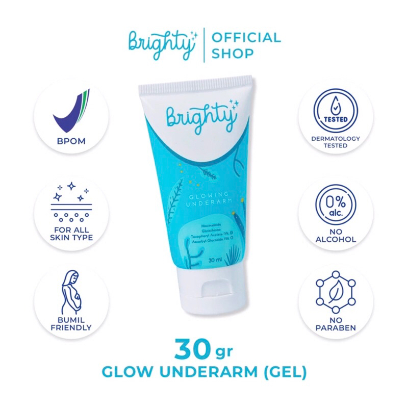Brighty glowing underarm