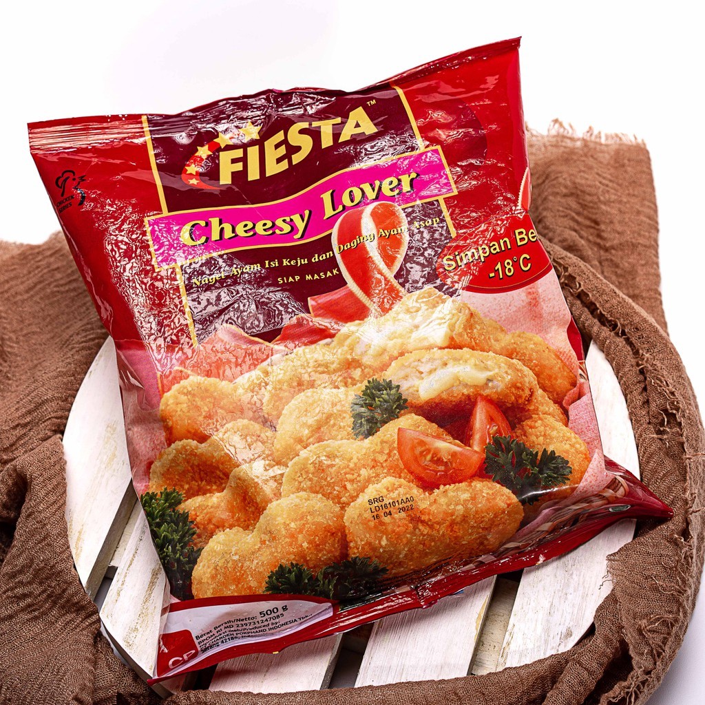 

FIESTA CHEESY LOVER 500 G