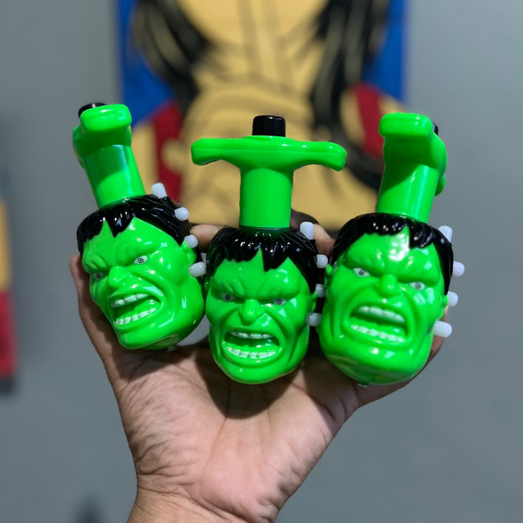 ←✻ Mainan Anak gangsing Karakter Kartun Lampu dan Musik gangsing