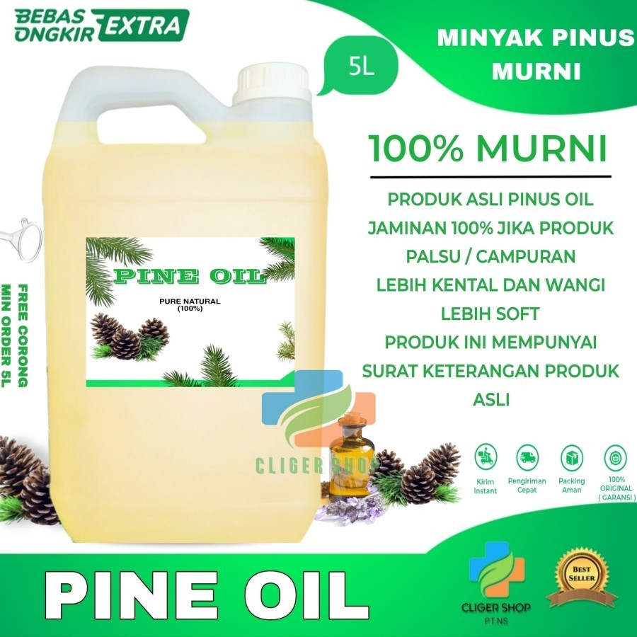 Pine Oil MURNI WUPING Minyak Pinus ( Murni ) / Bahan Karbol