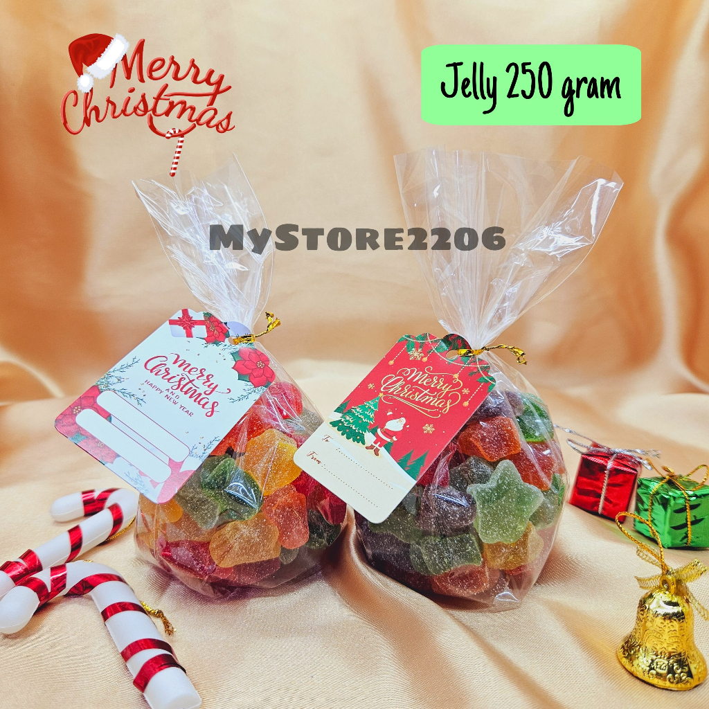 

Bingkisan Natal / Christmas 2024 Jelly Buah Malaysia 250gr HALAL - 250 gram