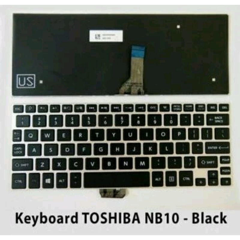 Keyboard Toshiba Nb10 Nb10-A Nb10t-A Nb15-A Nb15t-A