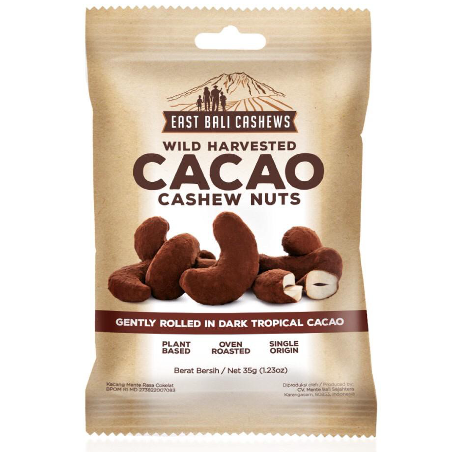 

BXST6441 [KODE 77] East Bali Cashew - Cacao Cashew Nuts - Kacang Sehat 35 gr