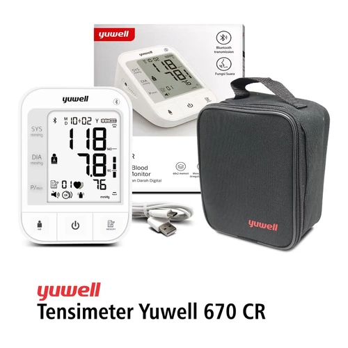 Tensi Digital Yuwell YE-670 CR / Tensimeter Pengukur Tekanan Darah Yuwell