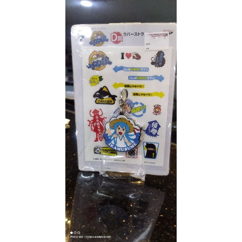 Ichiban Kuji Rubber Keychain Ika Musume