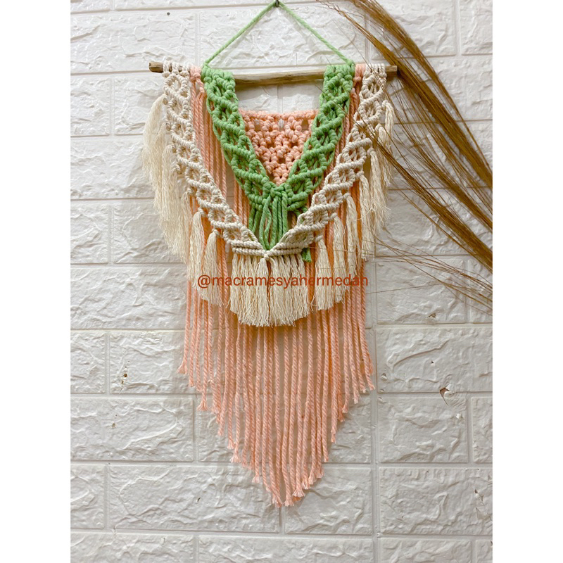 Macrame hiasan dinding || Hiasan macrame