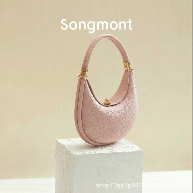 Songmont | Tas Wanita Songmont  Little Moon Bend Bag, Designer Crescent Bag, Spring/Summer New Handh