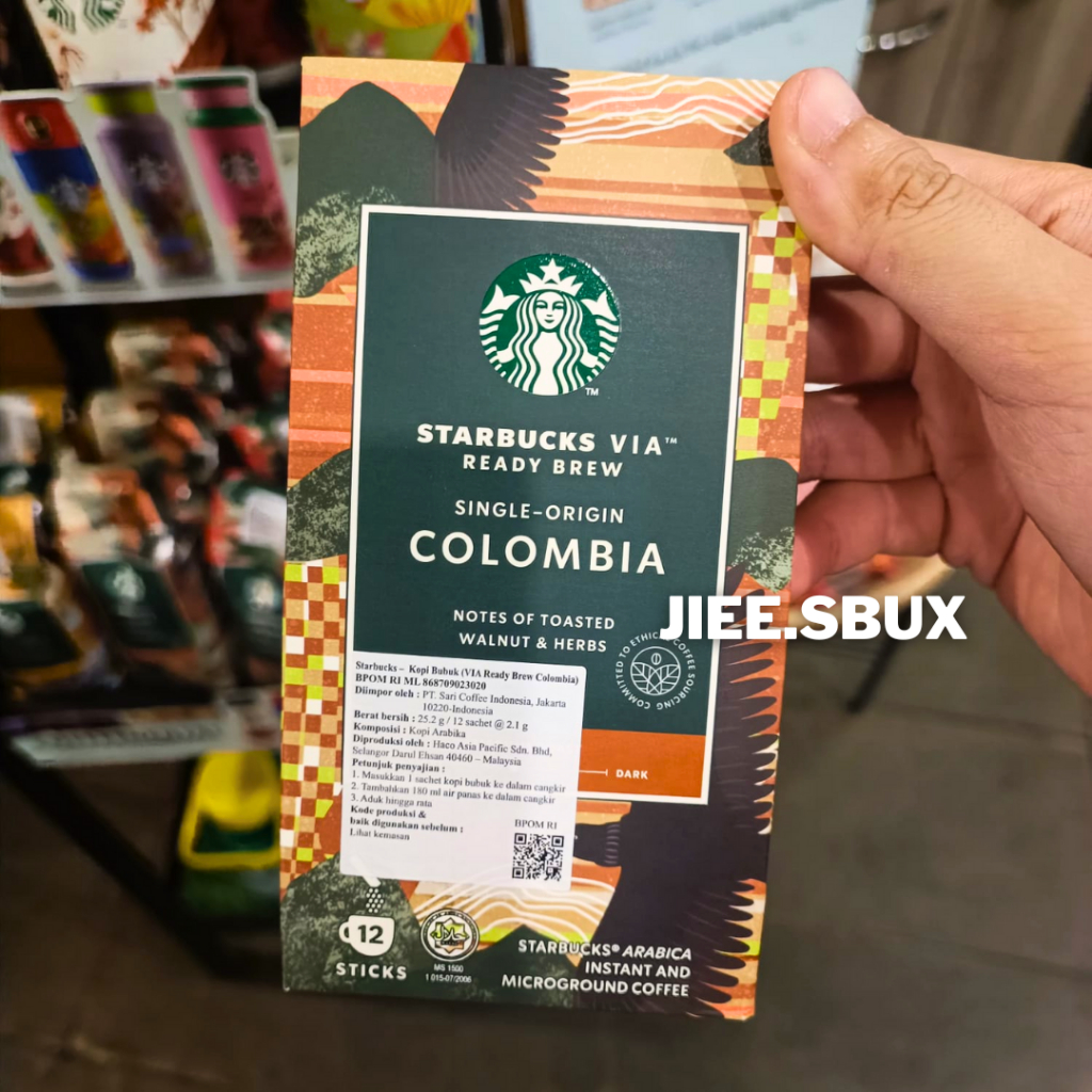 

Starbucks VIA Colombia 12 Sticks Instant Coffee