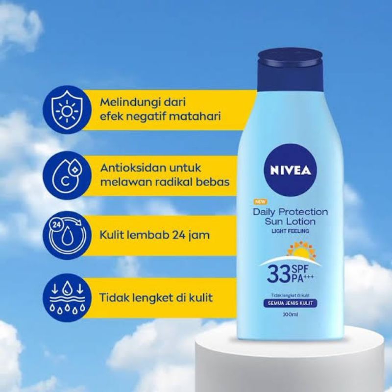 Nivea Sun Daily Protection Sun Lotion SPF 33 PA+++