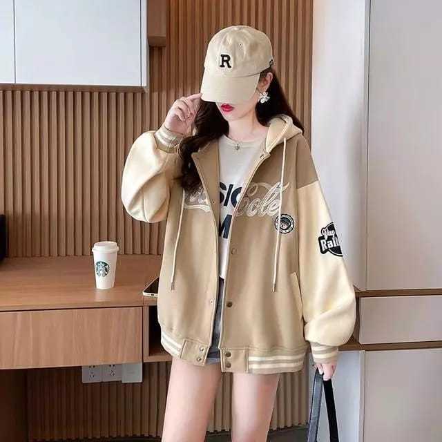 COLE COLE JAKET BASEBAL HOODIE VARSITY